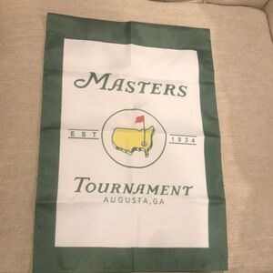 New The Masters Flag Masters Golf Tournament 12x18”